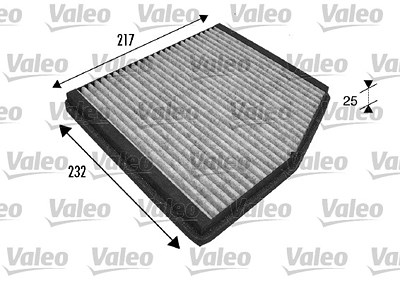 Valeo Filter, Innenraumluft [Hersteller-Nr. 698839] für Fiat von VALEO