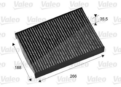 Valeo Filter, Innenraumluft [Hersteller-Nr. 715673] für Peugeot von VALEO