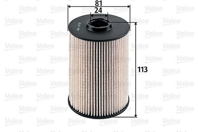 Valeo Kraftstofffilter [Hersteller-Nr. 587928] für Ford, Volvo von VALEO