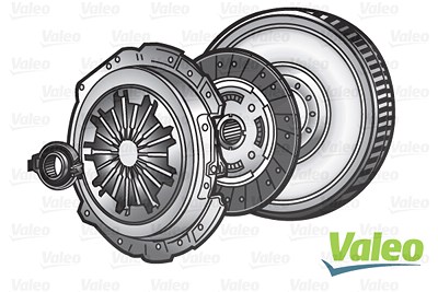 Valeo Kupplungssatz [Hersteller-Nr. 835268] für Fiat, Citroën, Lancia, Peugeot von VALEO
