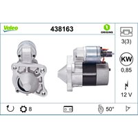 Starter VALEO 438163 von Valeo