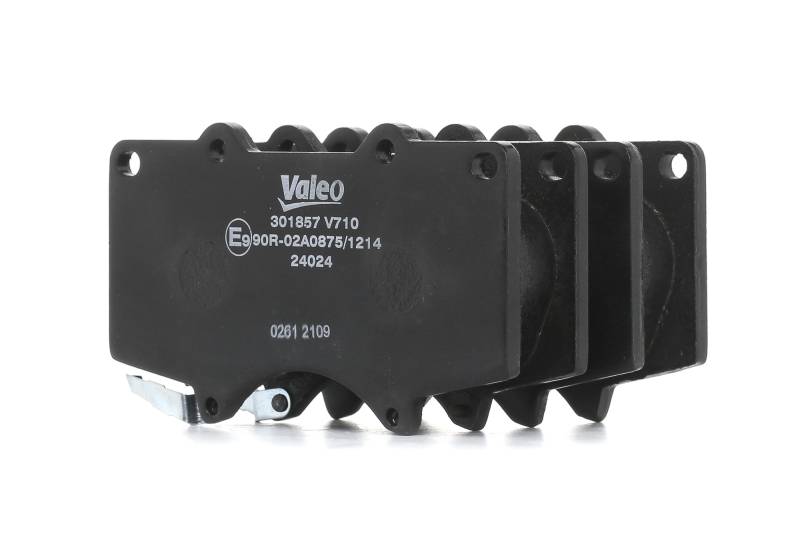 VALEO Bremsbelagsatz TOYOTA,MITSUBISHI,LEXUS 301857 449120860,4605A481,446535330 446560210,4465YZZDG,0446504070,0446535250,44650K580,04465YZZDB von VALEO