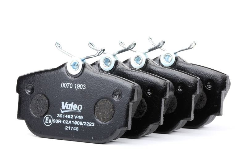 VALEO Bremsbelagsatz VW 301482 7D0698451,7D0698451A,7D0698451C 7D0698451D,7D0698451E,7D0698451G,7D0698451J,701698451 von VALEO