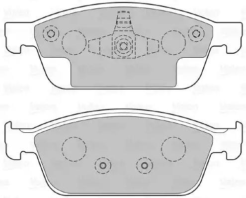 VALEO Bremsbelagsatz FORD 601373 5181461,1775091,2271968 Bremsbeläge,Bremsklötze,Bremssteine,Bremsbeläge & Bremsbelagsatz,Bremsklötze & Bremsbelagsatz von VALEO