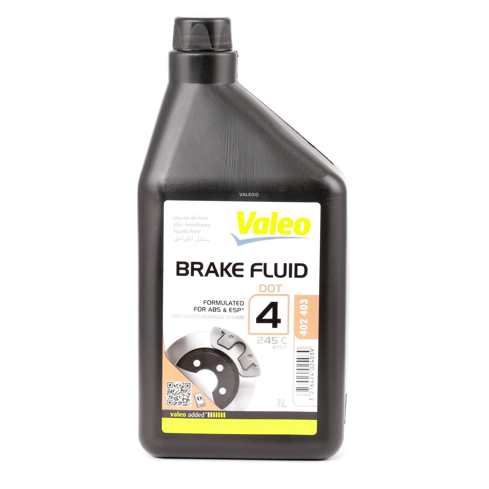 VALEO Bremsflüssigkeit VW,AUDI,MERCEDES-BENZ 402403 FMVSS116,CdG4102001C,955597 DBL776030,MS51706BF4,MS9971s,NESM50554,NVB712430,TL766X von VALEO