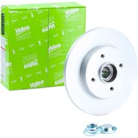 VALEO Bremsscheibe COATED Hinterachse 675409 Bremsscheiben,Scheibenbremsen PEUGEOT,CITROËN,DS,308 SW I (4E_, 4H_),PARTNER Tepee,5008 (0U_, 0E_) von VALEO