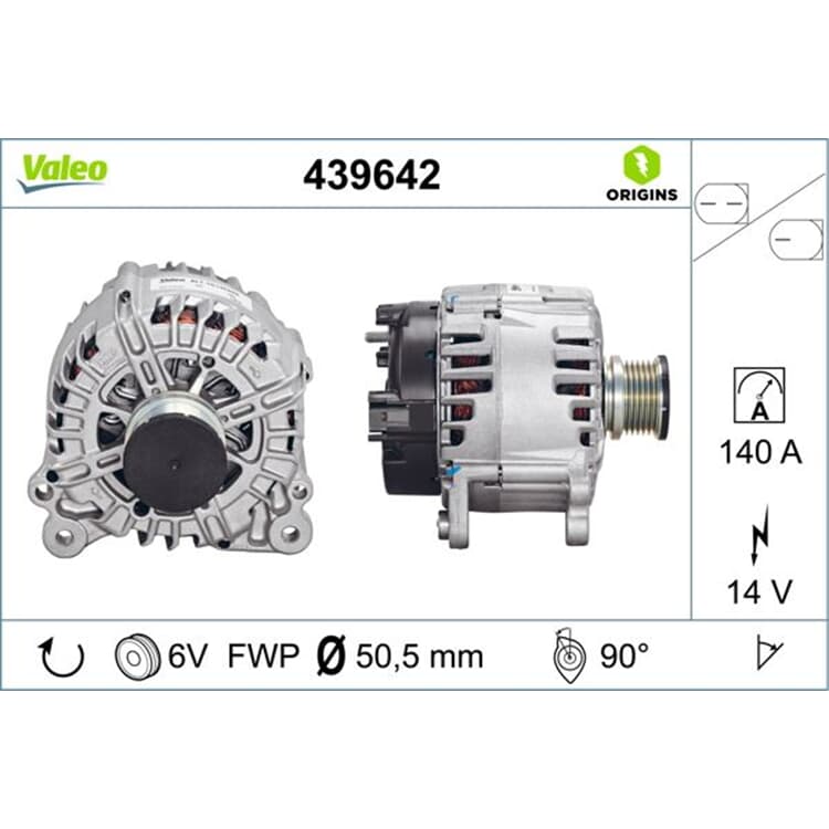 Valeo Generator Audi A4 A5 Q5 von VALEO