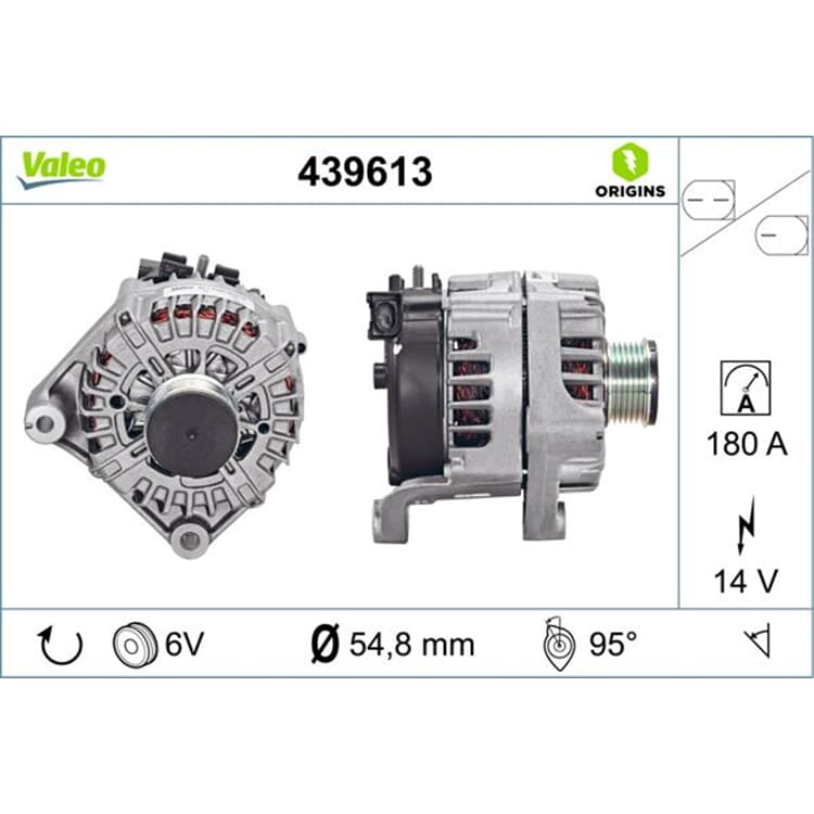 Valeo Generator BMW 1er 3er 5er X1 X3 von VALEO