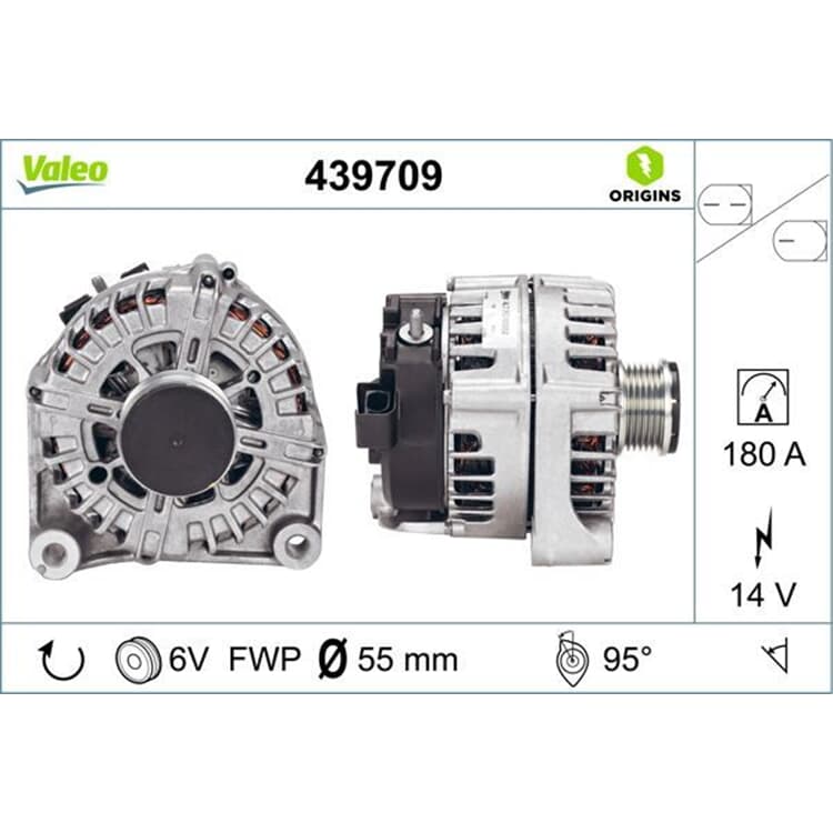 Valeo Generator BMW 3er 5er X1 X3 von VALEO