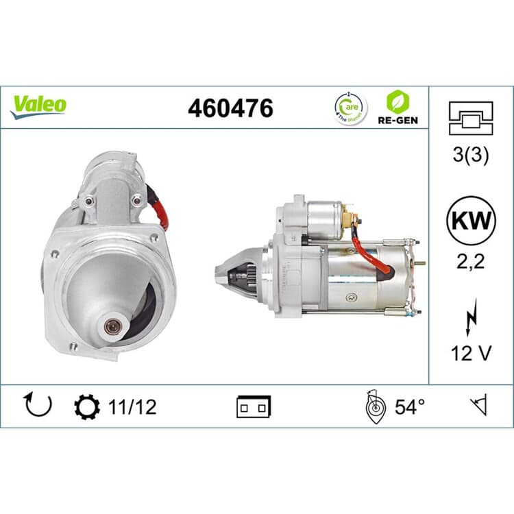 Valeo Starter Citroen C25 Cx Peugeot J5 von VALEO