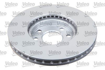 Valeo 1x Bremsscheibe [Hersteller-Nr. 672655] für Opel von VALEO