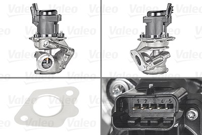 Valeo AGR-Ventil [Hersteller-Nr. 700413] für Citroën, Ford, Peugeot, Toyota von VALEO