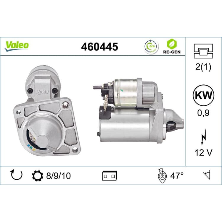 Valeo Anlasser Alfa Fiat Opel von VALEO