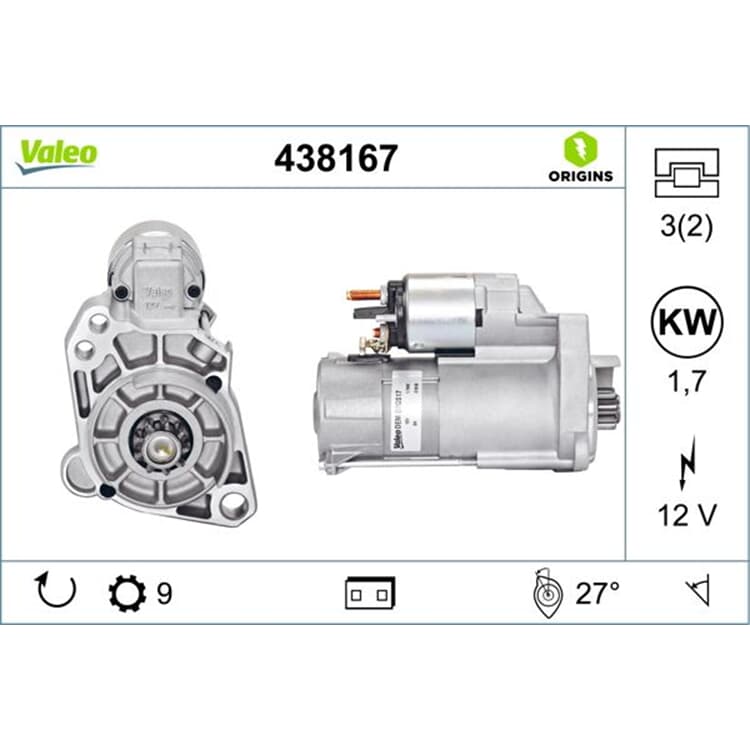 Valeo Anlasser Audi A8 VW Touareg von VALEO