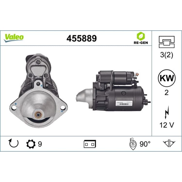 Valeo Anlasser BMW 5er Opel Omega von VALEO