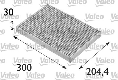 Valeo Filter, Innenraumluft [Hersteller-Nr. 698683] für Audi, Seat von VALEO