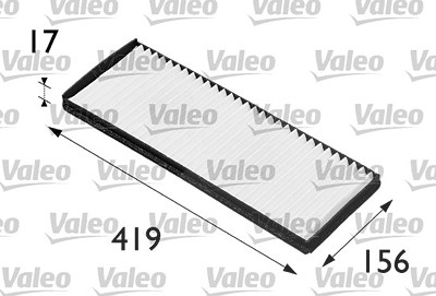 Valeo Filter, Innenraumluft [Hersteller-Nr. 698165] für Opel von VALEO