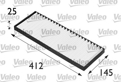 Valeo Filter, Innenraumluft [Hersteller-Nr. 698202] für Opel von VALEO