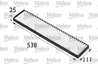 Valeo Filter, Innenraumluft [Hersteller-Nr. 698247] für VW, Ford, Seat von VALEO