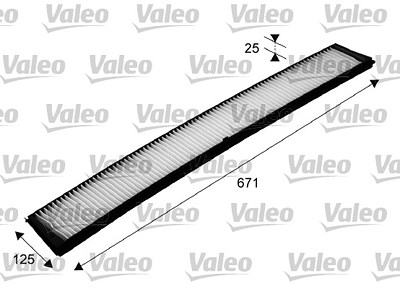 Valeo Filter, Innenraumluft [Hersteller-Nr. 698489] für Alpina, BMW von VALEO