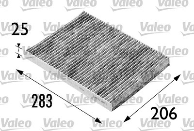 Valeo Filter, Innenraumluft [Hersteller-Nr. 698686] für Audi, Seat, Skoda, VW von VALEO