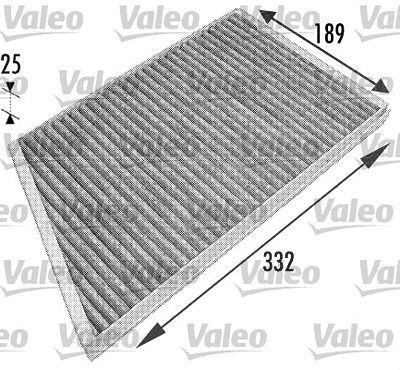 Valeo Filter, Innenraumluft [Hersteller-Nr. 698743] für Mercedes-Benz von VALEO