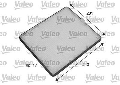 Valeo Filter, Innenraumluft [Hersteller-Nr. 698773] für Opel, Subaru, Suzuki von VALEO