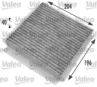 Valeo Filter, Innenraumluft [Hersteller-Nr. 698774] für Smart von VALEO