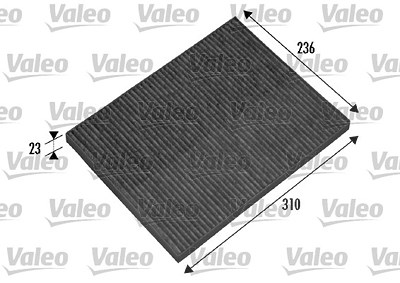 Valeo Filter, Innenraumluft [Hersteller-Nr. 698865] für Chrysler von VALEO