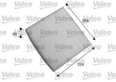 Valeo Filter, Innenraumluft [Hersteller-Nr. 698868] für Honda von VALEO