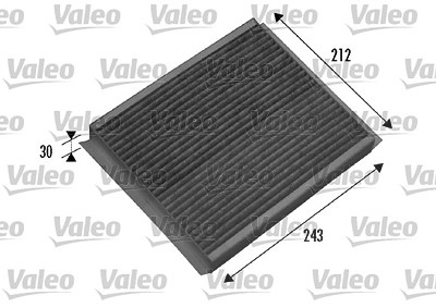 Valeo Filter, Innenraumluft [Hersteller-Nr. 698877] für Opel von VALEO