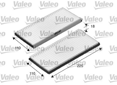 Valeo Filter, Innenraumluft [Hersteller-Nr. 698894] für Suzuki von VALEO