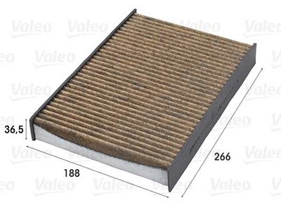 Valeo Filter, Innenraumluft [Hersteller-Nr. 701000] für Peugeot von VALEO