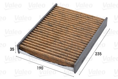 Valeo Filter, Innenraumluft [Hersteller-Nr. 701004] für Ford, Mazda von VALEO