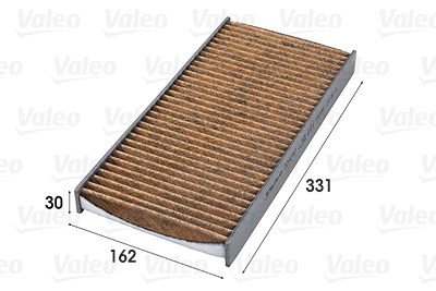 Valeo Filter, Innenraumluft [Hersteller-Nr. 701010] für Fiat, Opel, Cadillac, Saab von VALEO