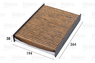 Valeo Filter, Innenraumluft [Hersteller-Nr. 701012] für Opel, Renault von VALEO