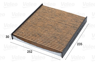 Valeo Filter, Innenraumluft [Hersteller-Nr. 701020] für Skoda, VW, Audi, Seat von VALEO