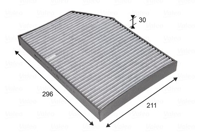 Valeo Filter, Innenraumluft [Hersteller-Nr. 701045] für BMW von VALEO