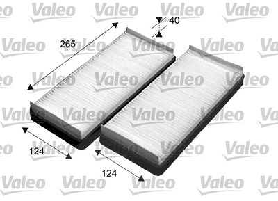 Valeo Filter, Innenraumluft [Hersteller-Nr. 715531] für Mercedes-Benz, Maybach von VALEO