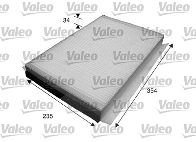 Valeo Filter, Innenraumluft [Hersteller-Nr. 715601] für Mercedes-Benz, VW von VALEO