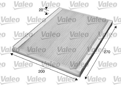 Valeo Filter, Innenraumluft [Hersteller-Nr. 715609] für Suzuki von VALEO