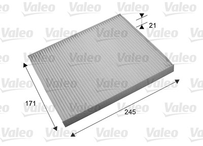 Valeo Filter, Innenraumluft [Hersteller-Nr. 715638] für Kia, Hyundai von VALEO