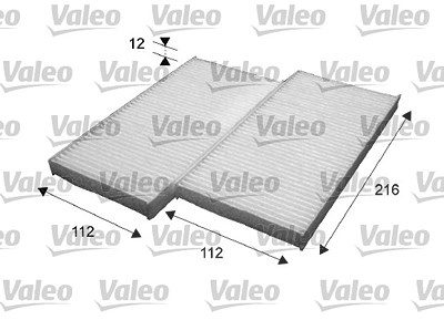 Valeo Filter, Innenraumluft [Hersteller-Nr. 715639] für Hyundai, Kia von VALEO