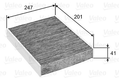 Valeo Filter, Innenraumluft [Hersteller-Nr. 715753] für Porsche von VALEO