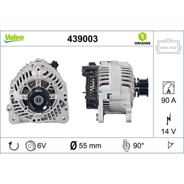 Valeo Generator Audi Ford Seat Skoda VW von VALEO