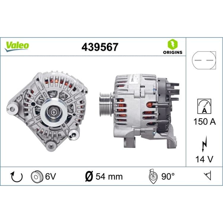 Valeo Generator BMW 3er X3 von VALEO