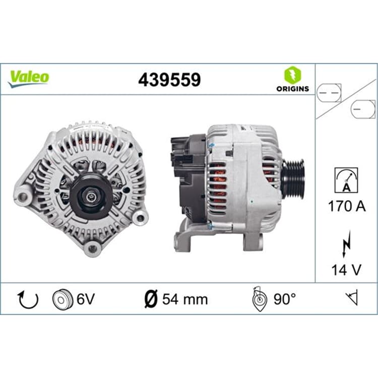 Valeo Generator BMW 5er 6er von VALEO