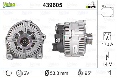 Valeo Generator [Hersteller-Nr. 439605] für BMW von VALEO