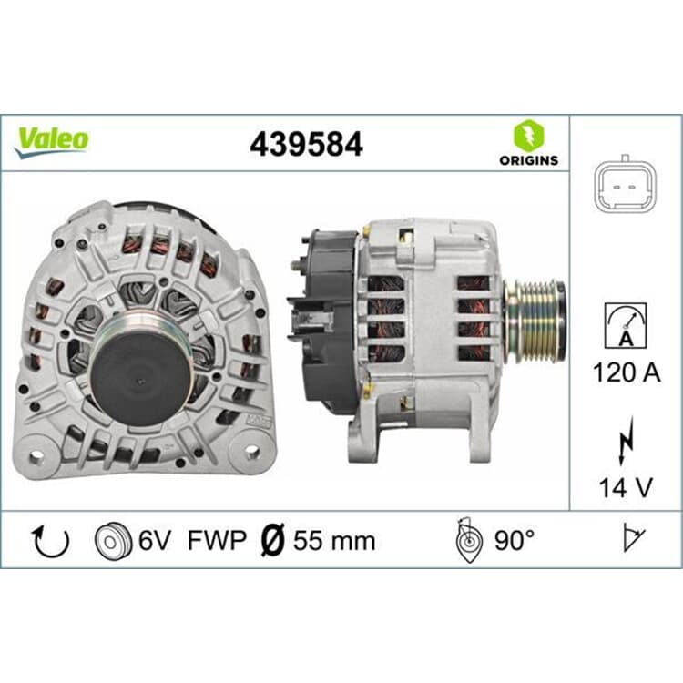 Valeo Generator Dacia Nissan Renault von VALEO