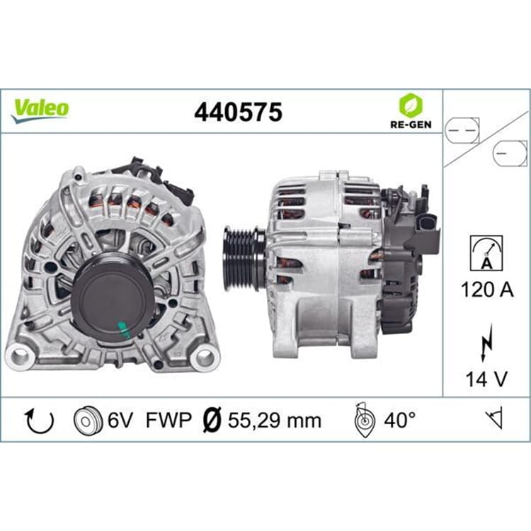 Valeo Generator Ford Volvo von VALEO